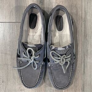 Sperry Charcoal Camo Top-Sider Boat Shoes